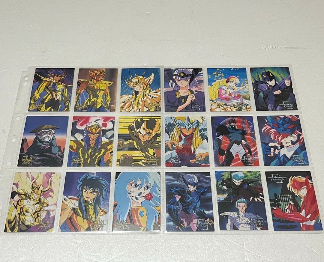 聖闘士星矢 アマダ トレーディングカード コンプセット トレカ 天田 全種