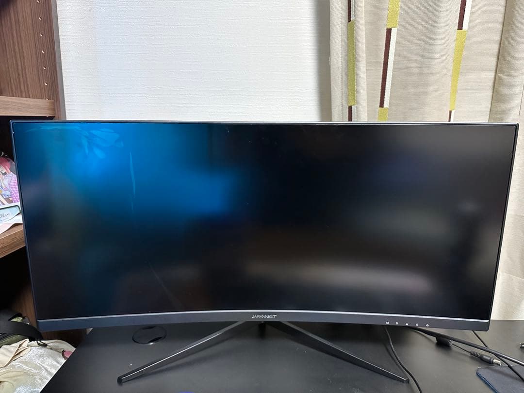 【ジャンク品】JAPANNET 湾曲モニター 大型