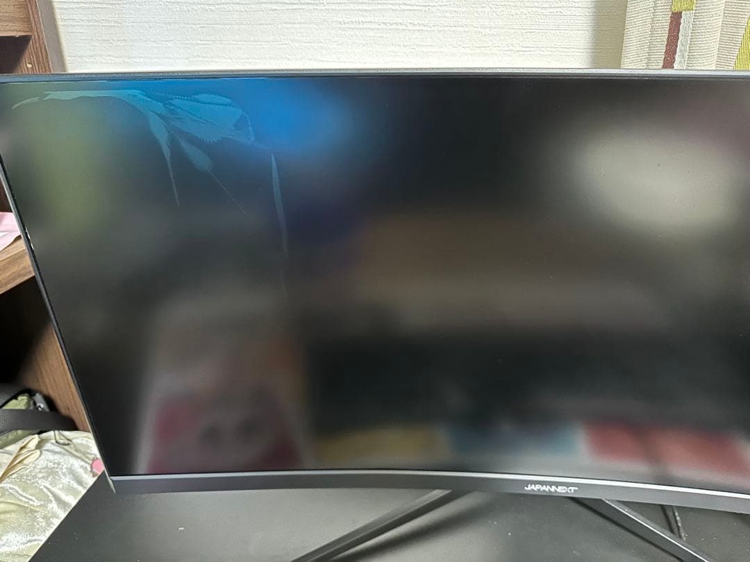 【ジャンク品】JAPANNET 湾曲モニター 大型