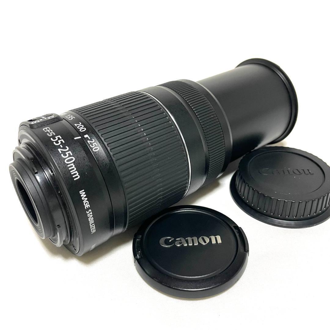 遠くの被写体もくっきり❣️ EF-S 55-250mm IS II 超美品✨