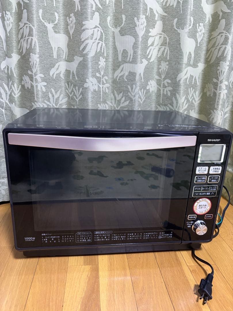 SHARP 過熱水蒸気オーブンレンジ 23L RE-SS8C-B 2018年製