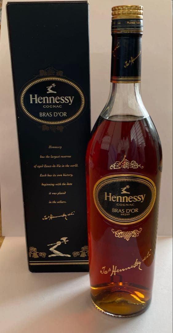 希少　終売品　ヘネシーブランデHennessy COGNAC BRAS D’OR