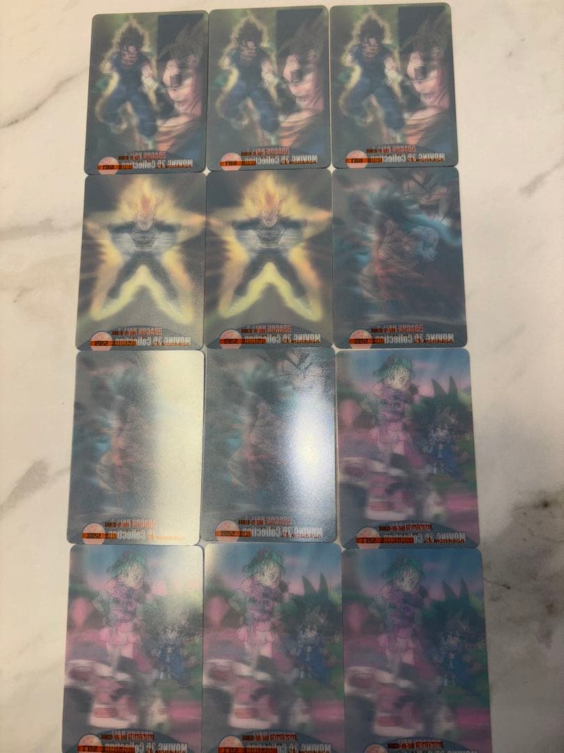 森永ウエハースドラゴンボールZ MOVING 3D コレクション カードセット