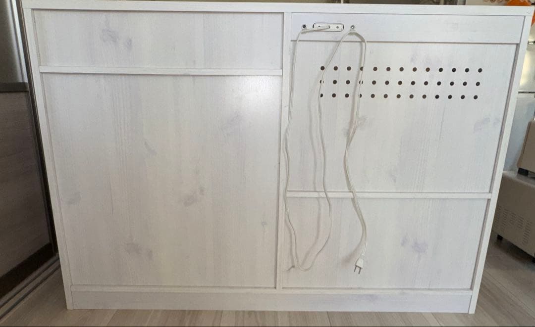 【SESAME】食器棚 レンジ台 キッチンカウンター LUK80-120L