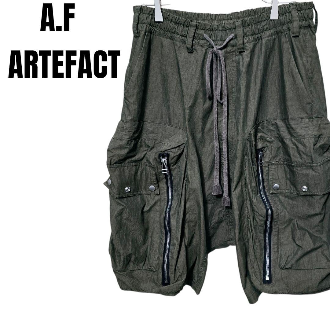 A.F ARTEFACT ハーフパンツ サルエルパンツ M