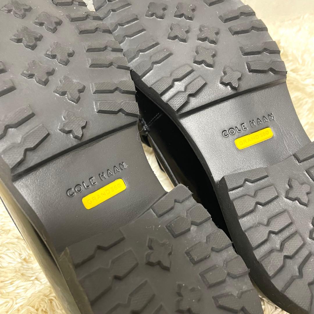 コールハーン　COLE HAAN ジュネーブチェーンローファー　黒　25cm