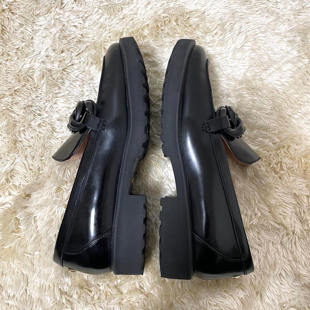 コールハーン　COLE HAAN ジュネーブチェーンローファー　黒　25cm