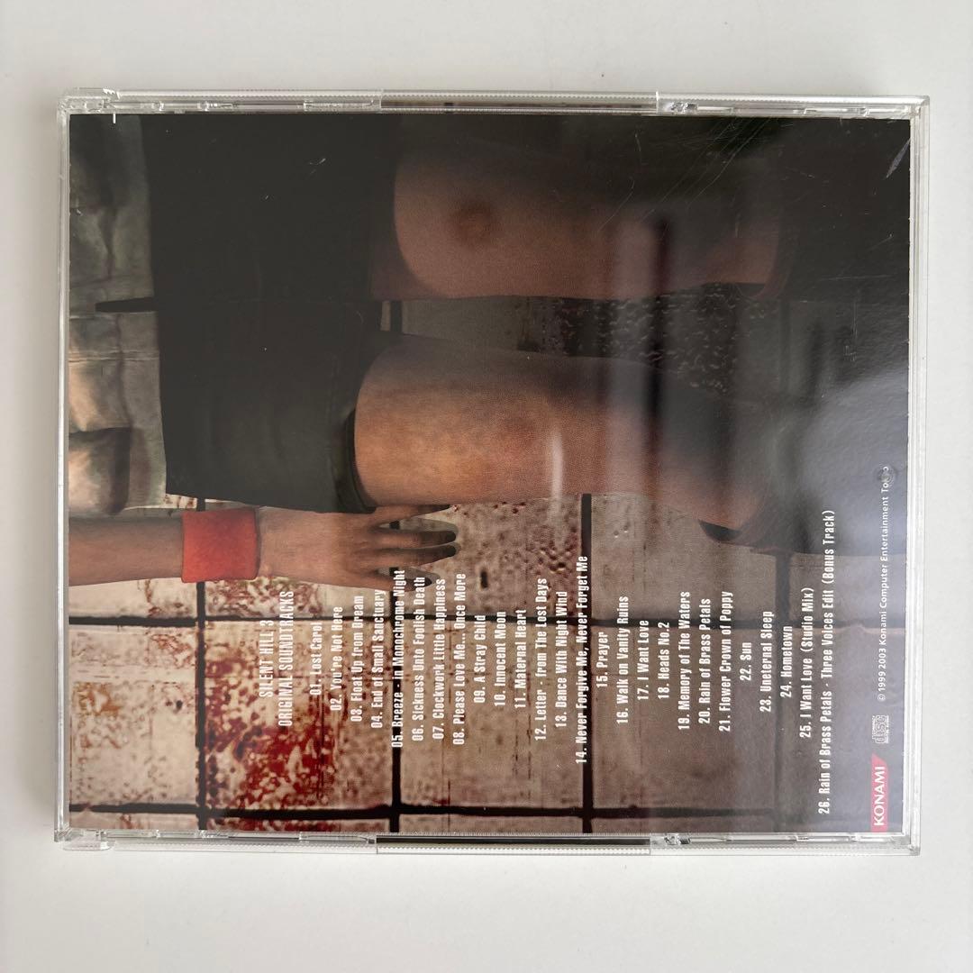 「SILENT HILL 3」ORIGINAL SOUNDTRACKS 帯あり