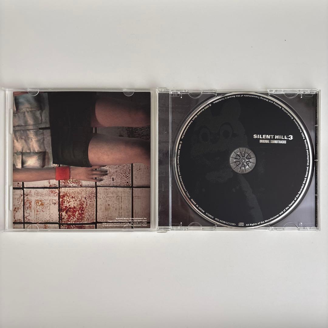 「SILENT HILL 3」ORIGINAL SOUNDTRACKS 帯あり