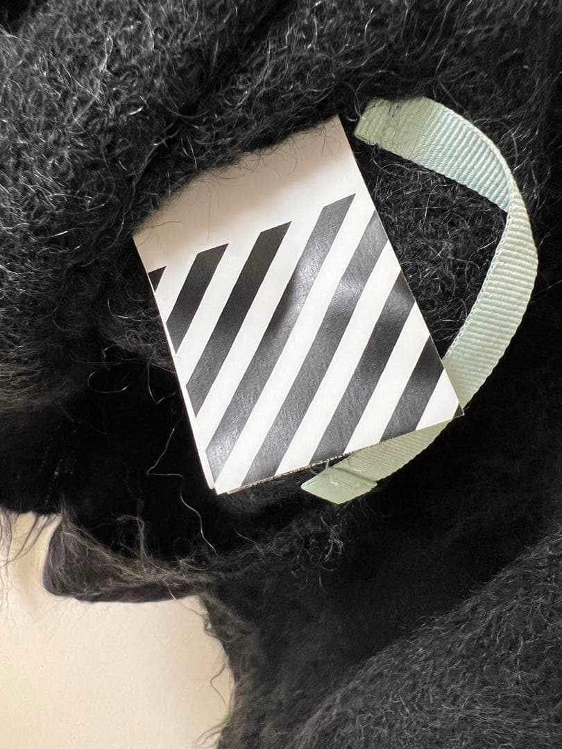 正規品 美品 off-White モヘアニット メンズ レディース