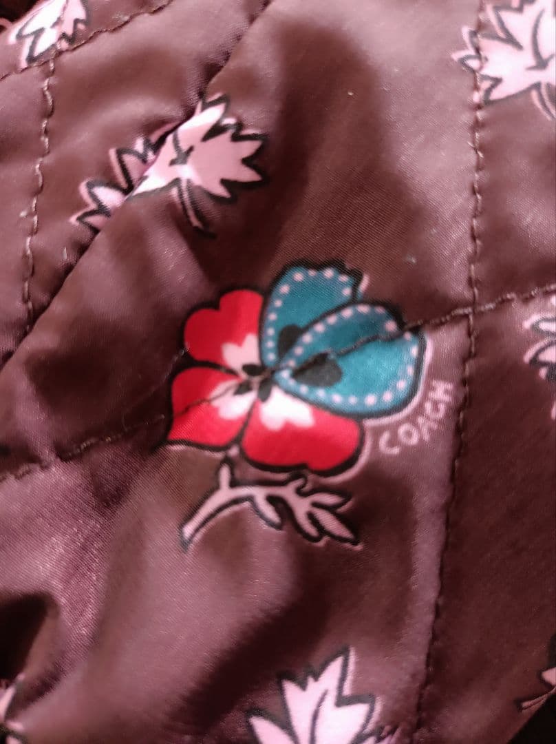 大特価②COACHリバーシブルジャンバー★新品同様★クリーニング済★コーチ★