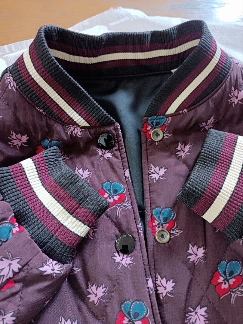 大特価②COACHリバーシブルジャンバー★新品同様★クリーニング済★コーチ★