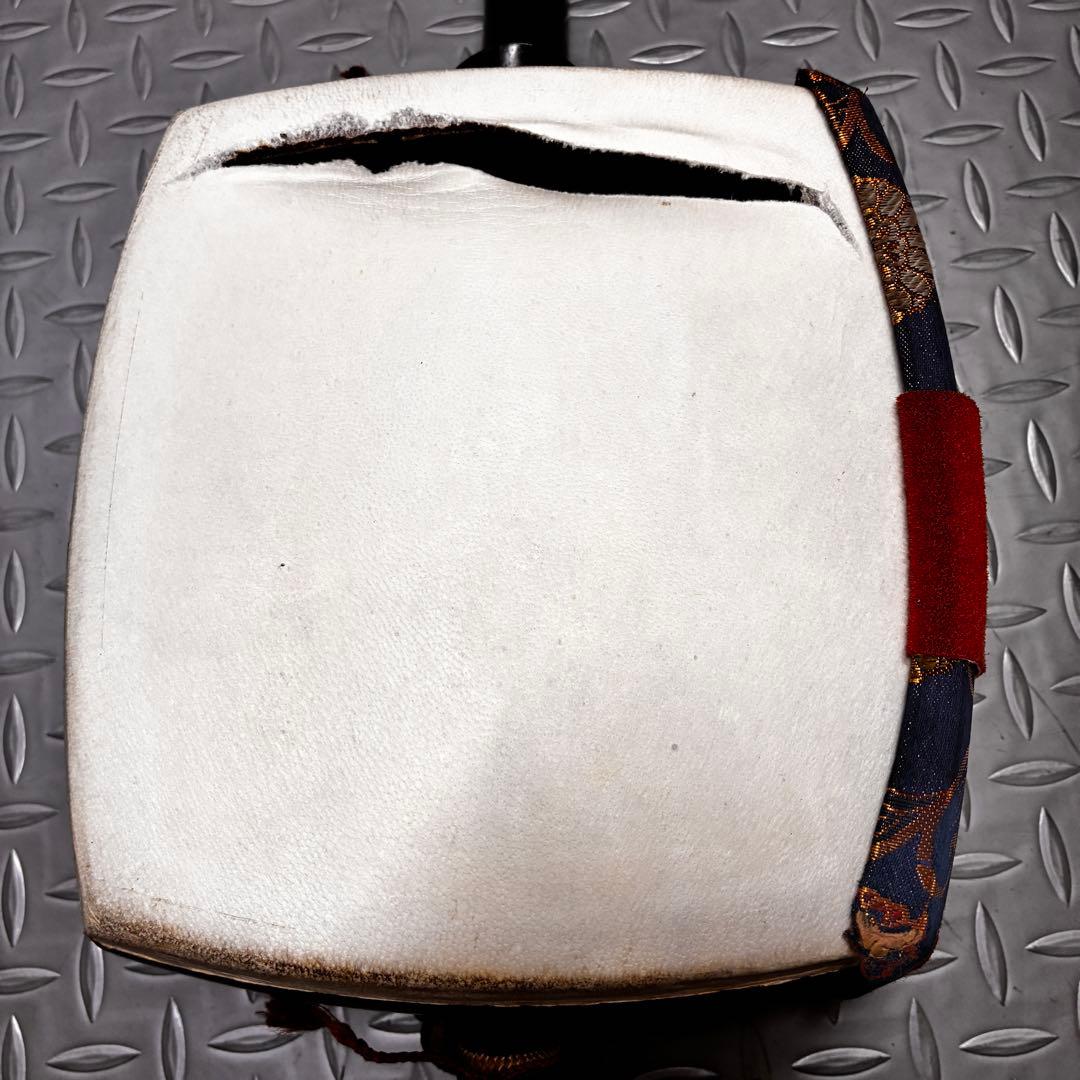 【本体美品】三味線 細棹？ 長唄？ ハードケース 木製バチ 付属品多数