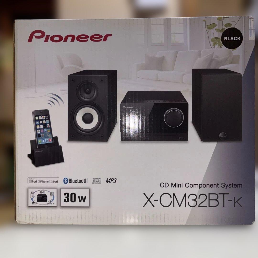 Pioneer X-CM32BT-K CDミニコンポーネントシステム　ブラック
