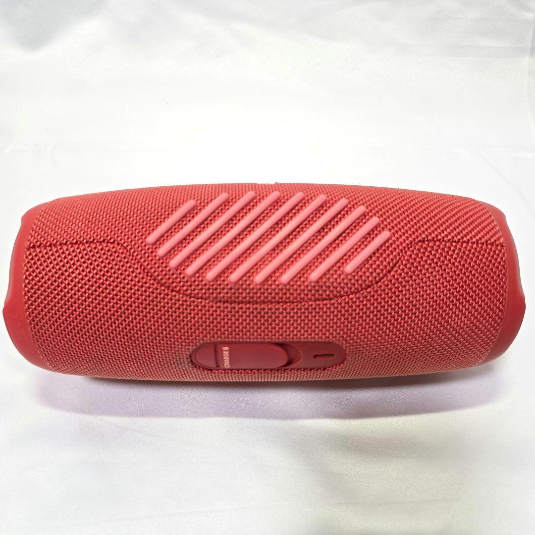 【美品】JBL CHARGE5 レッド　ワイヤレススピーカー　充電ケーブル付属