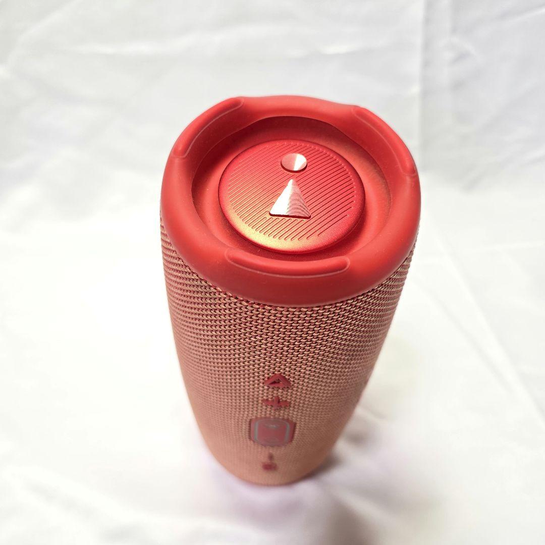 【美品】JBL CHARGE5 レッド　ワイヤレススピーカー　充電ケーブル付属