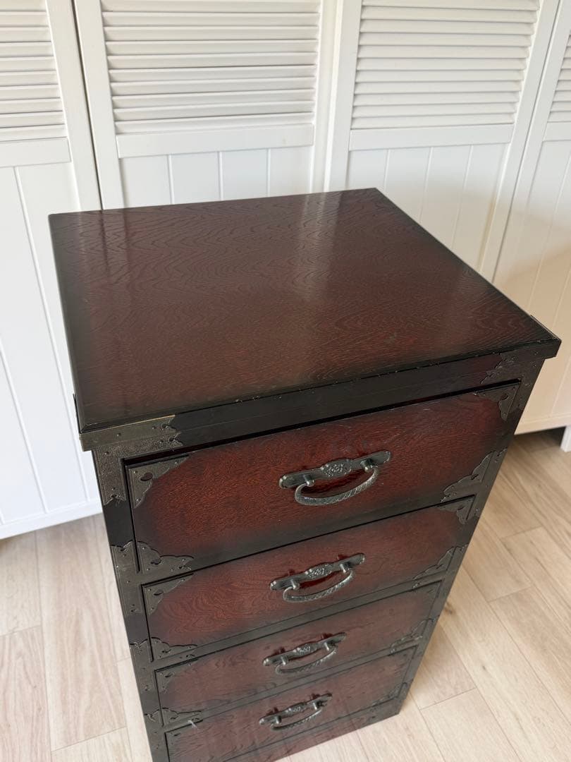 専用出品 筑後民芸家具 時代箪笥 民芸箪笥 収納家具 整理箪笥　装飾金具