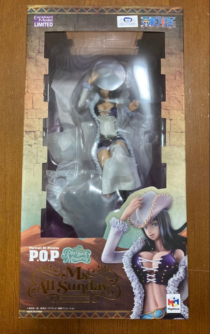 ワンピース　POP ロビン　ミス・オールサンデー　フィギュア　P.O.P