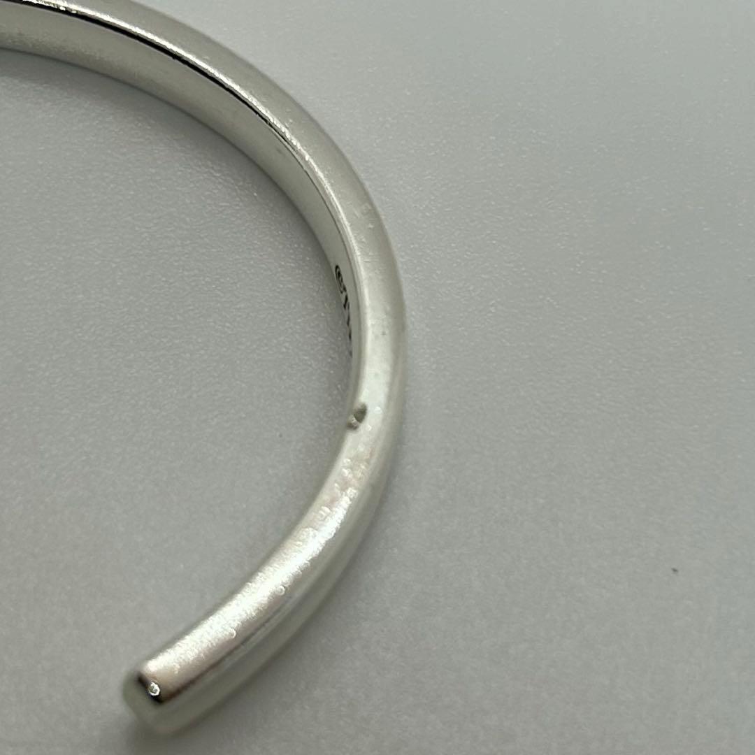Tiffany & Co. 925シルバー ナローバングル