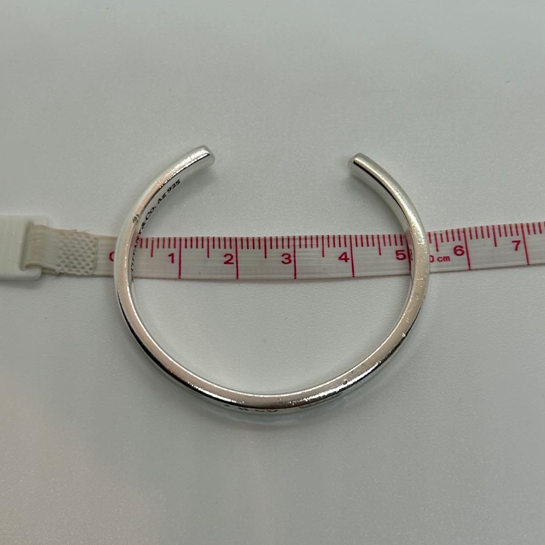Tiffany & Co. 925シルバー ナローバングル