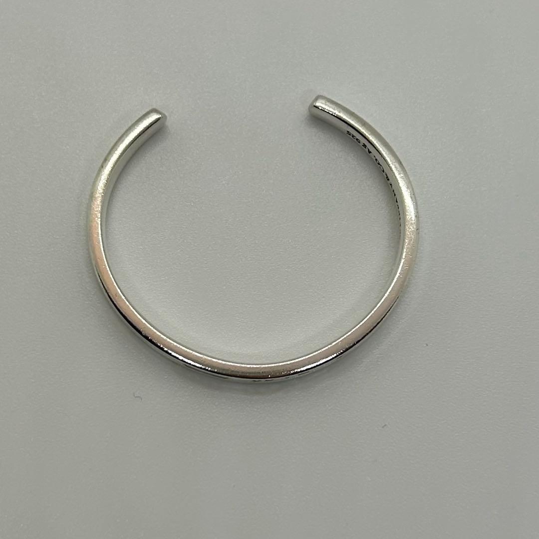 Tiffany & Co. 925シルバー ナローバングル