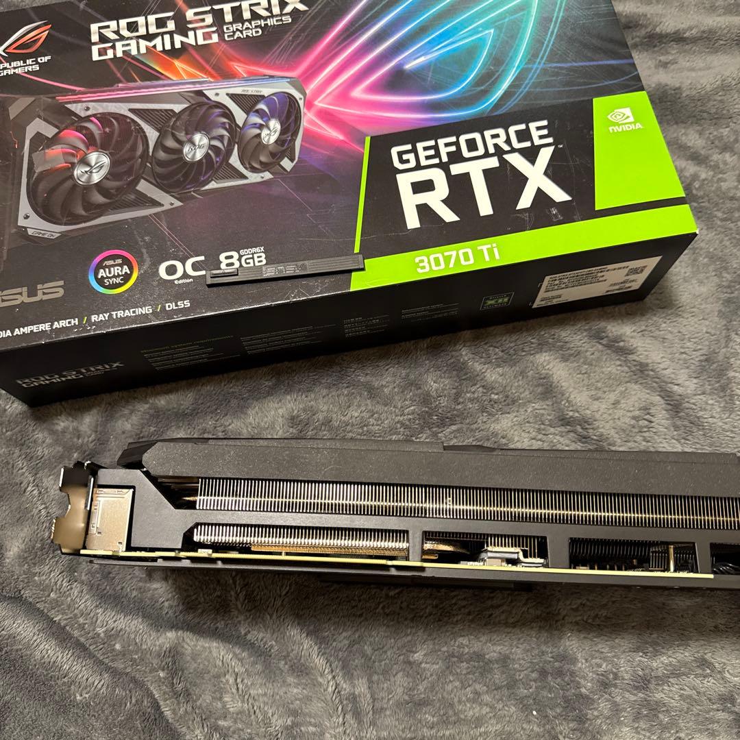 グラフィックボード・グラボ・ビデオカード ASUS ROGStrix GeForceRTX 3070Ti OC 8GB