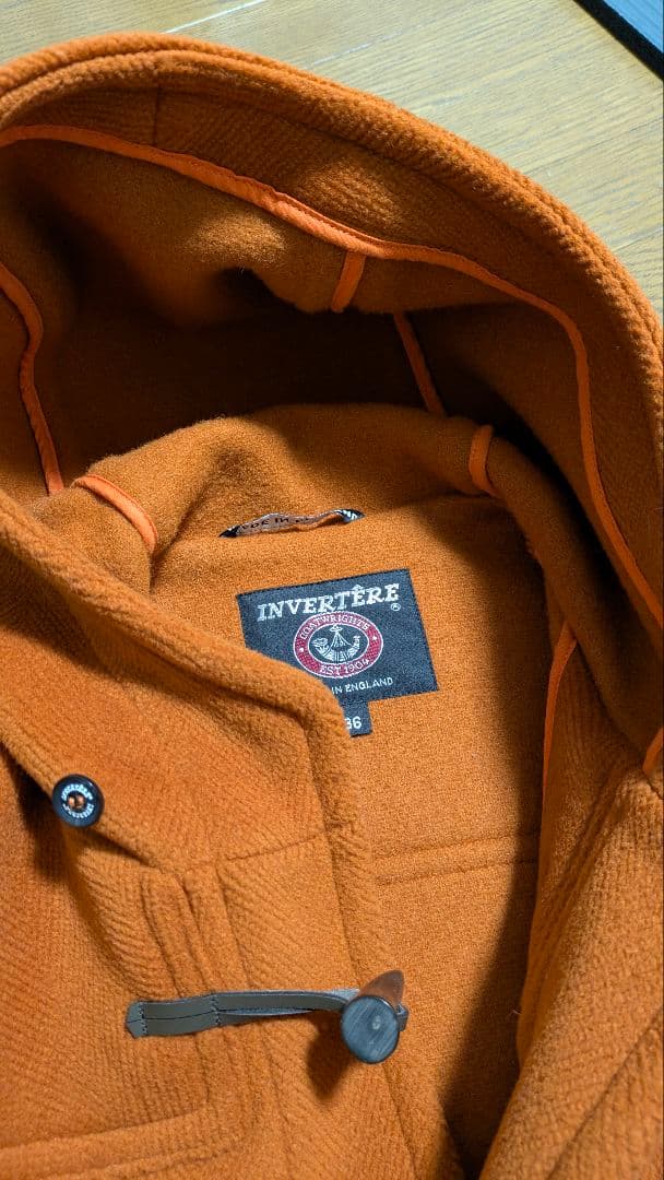【週末値下げ】INVERTERE サイズ36 ダッフルコート インバーティア