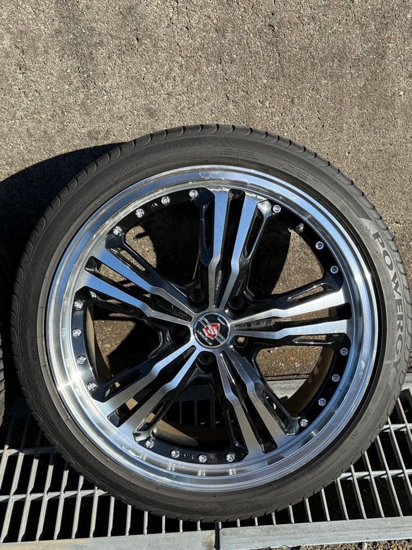 共豊 AME STEINER 225/40R19 114.3 5H 4本セット