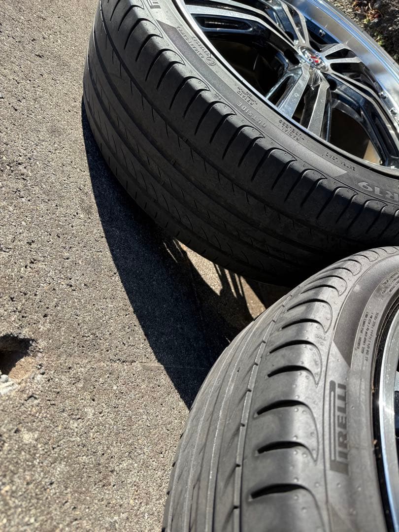 共豊 AME STEINER 225/40R19 114.3 5H 4本セット