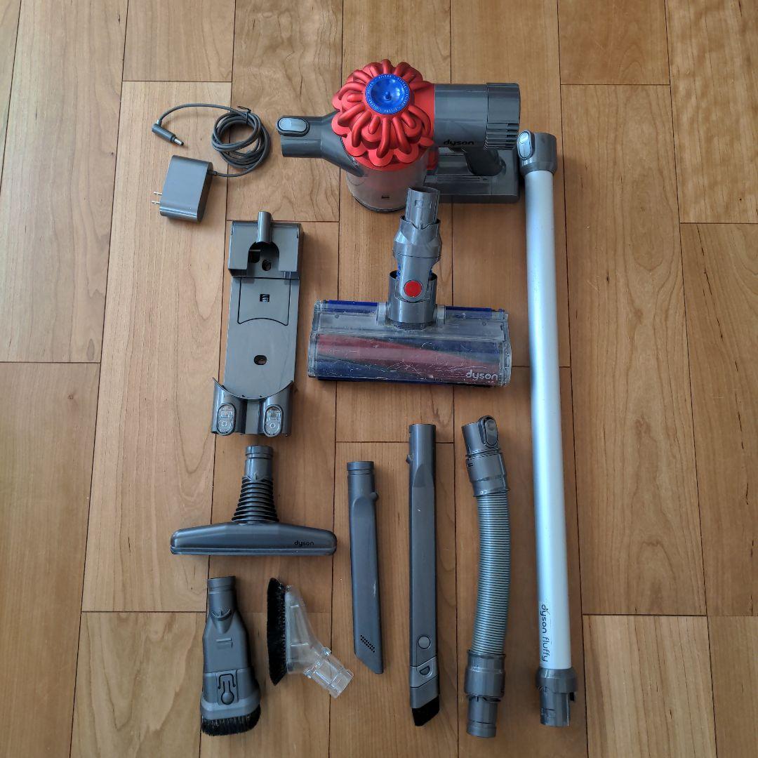 Dyson スティッククリーナー本体 各種アタッチメント付き セット