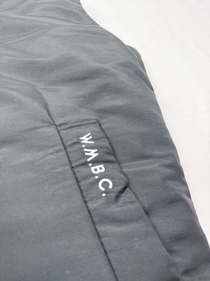 WMBC × TAION ダウンベスト 黒 L ホワイトマウンテニアリング
