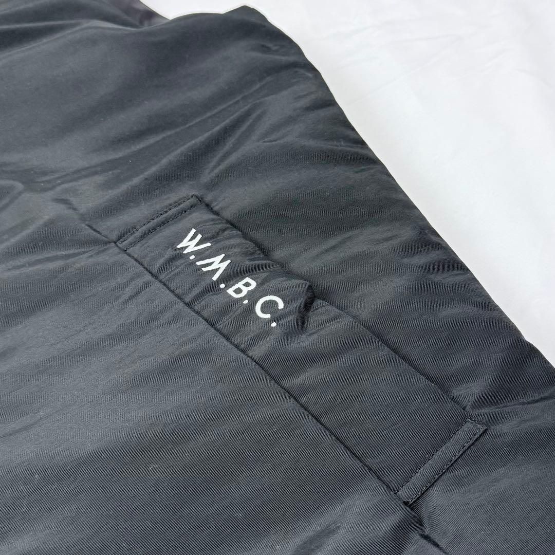 WMBC × TAION ダウンベスト 黒 L ホワイトマウンテニアリング