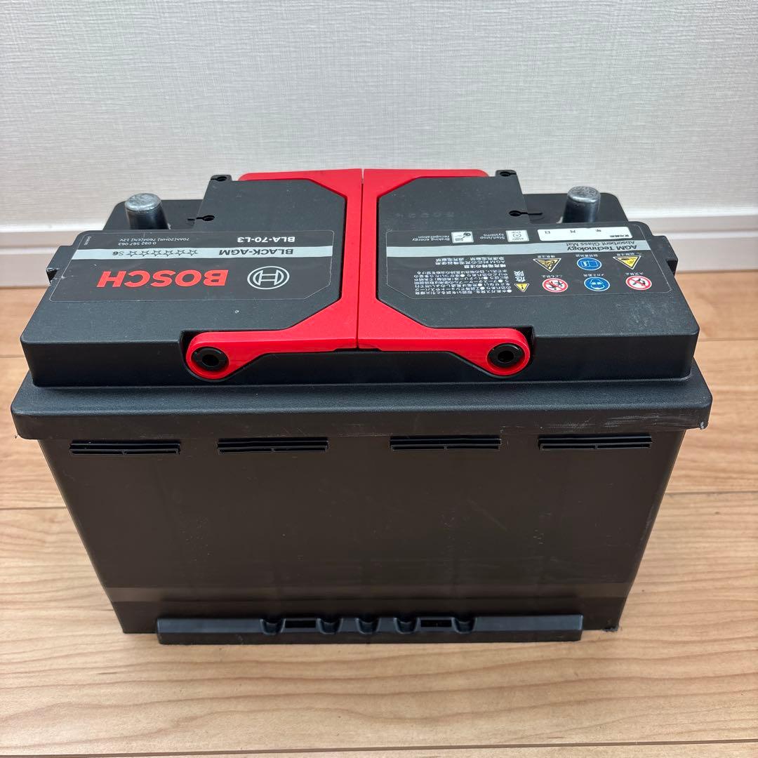【70-L3】BOSCH BLACK-AGM ボッシュ最高峰バッテリー