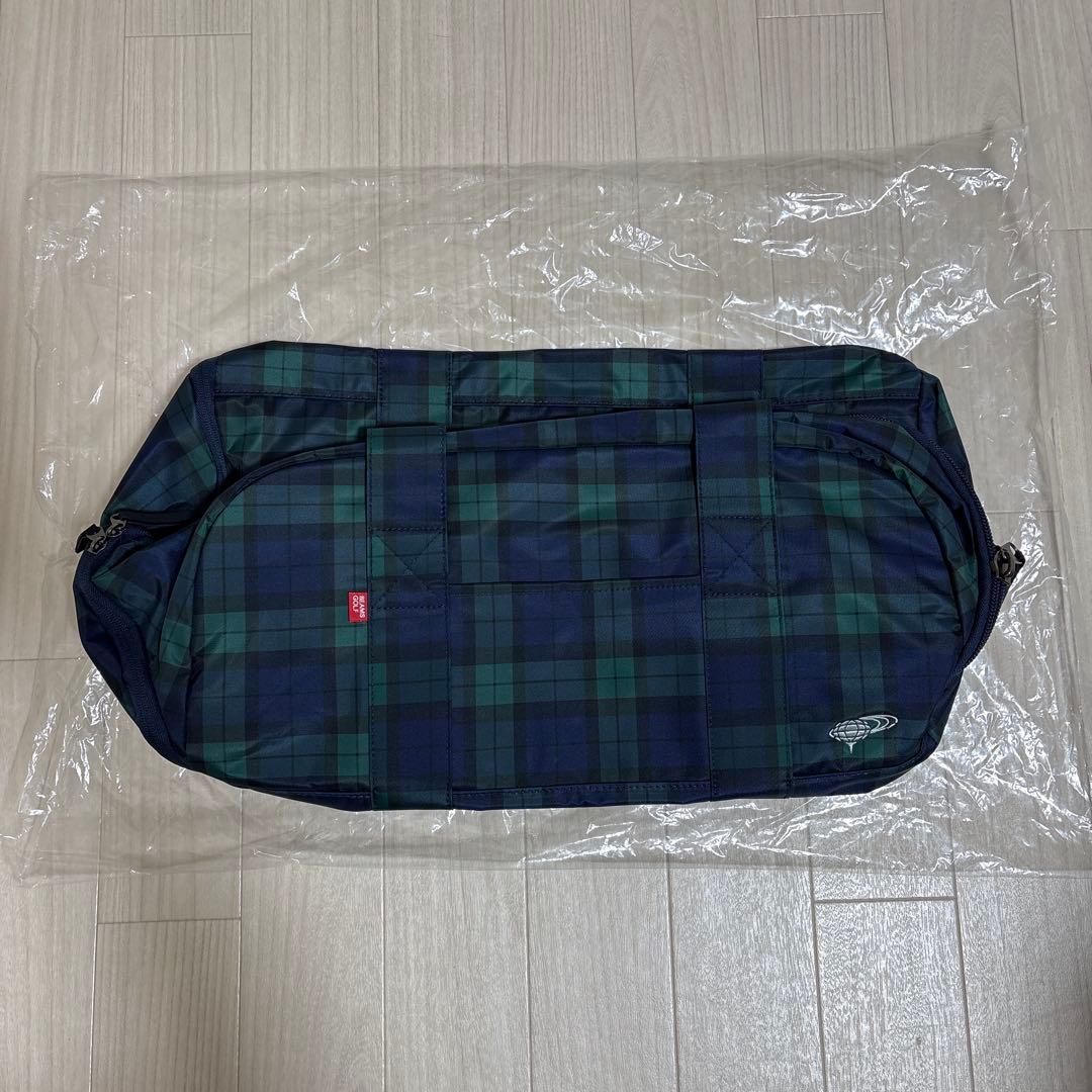 土日限定価格【BEAMS GOLF】シューズケース付き ボストンバッグ