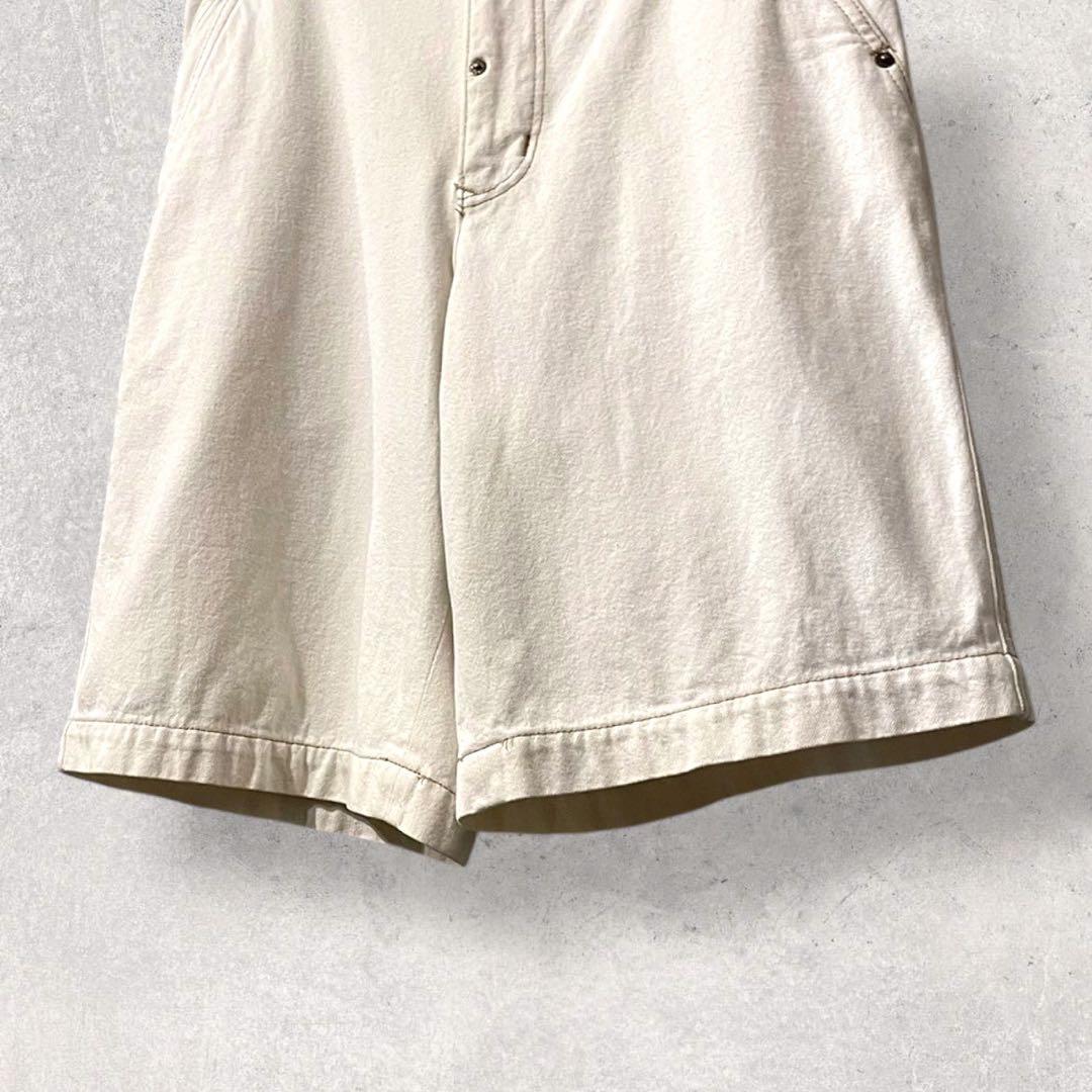 希少rare I.S. 80年代 ISSEY MIYAKE 白 ワイドショーツ