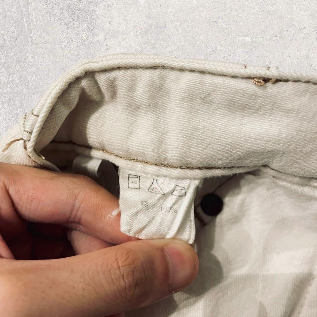 希少rare I.S. 80年代 ISSEY MIYAKE 白 ワイドショーツ