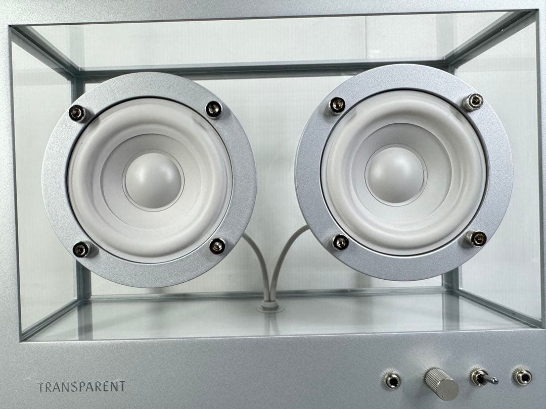 スピーカー・ウーファー TRANSPARENT Small Transparent Speaker