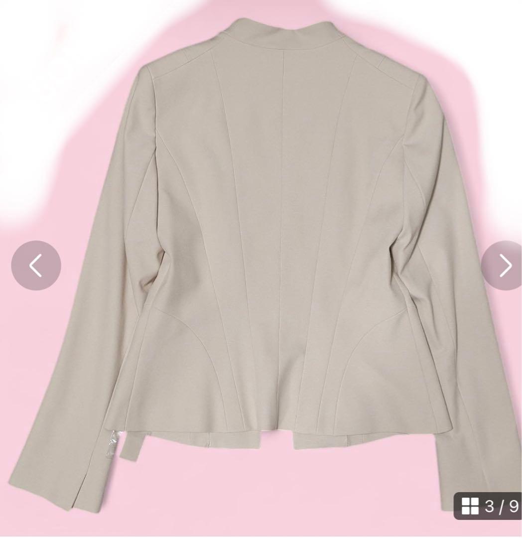 COUP DE CHANCE クードシャンス　ノーカラー スーツ セットアップ