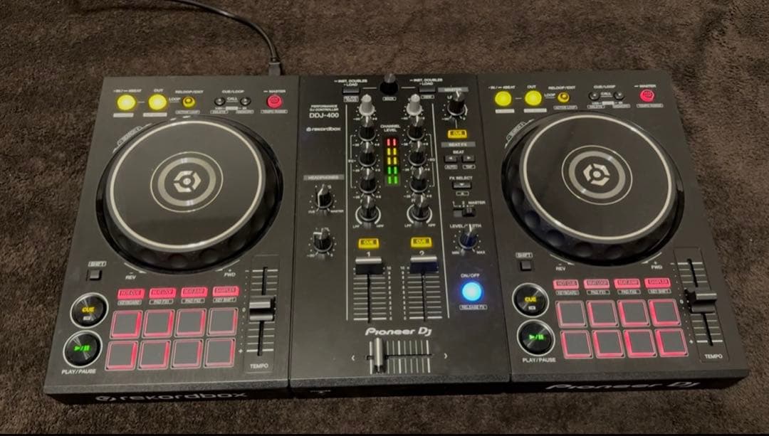 【美品 動作確認済】Pioneer DJ DDJ-400 コントローラー