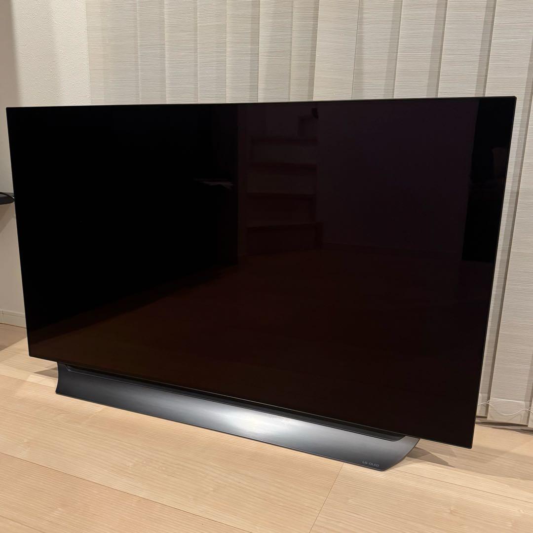 【美品】LG 55V型 4K有機ELテレビ マジックリモコン付き