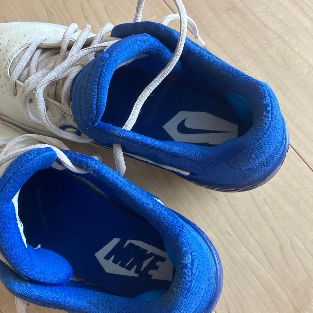 Nike Air スパイクシューズ ホワイト/ブルー