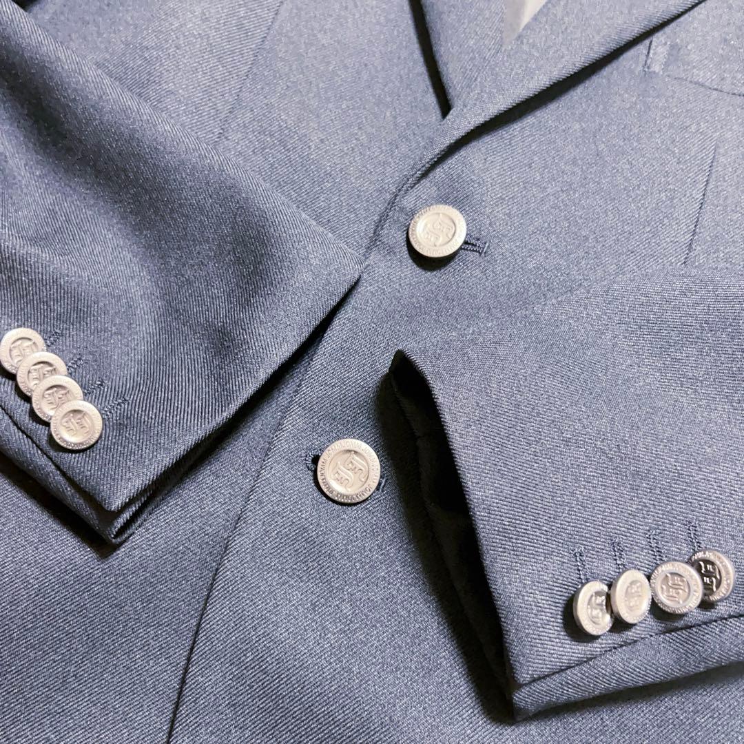 美品　jommjomm スーツセット　160cm 男の子 ネイビー　銀ボタン