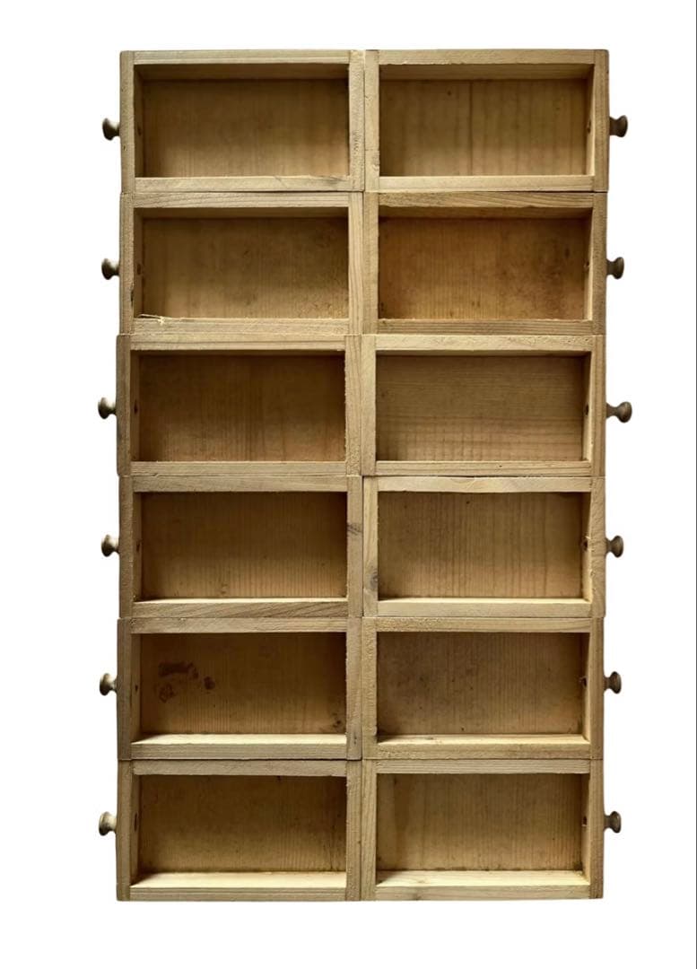 フランスアンティーク　時計職人の木箱