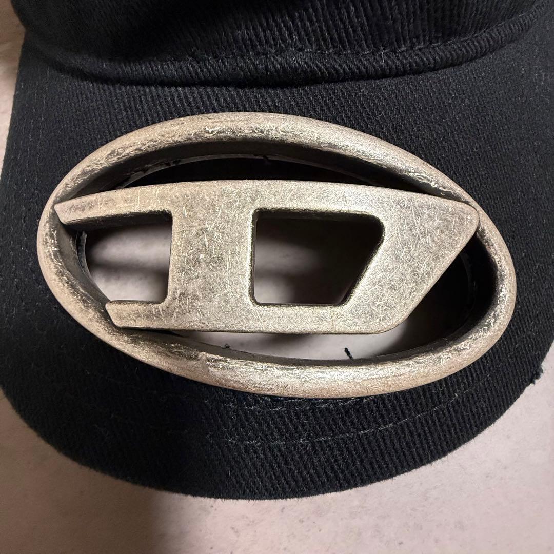 DIESEL ディーゼル C-BEAST-A1 ブラック メタルロゴ 正規品！