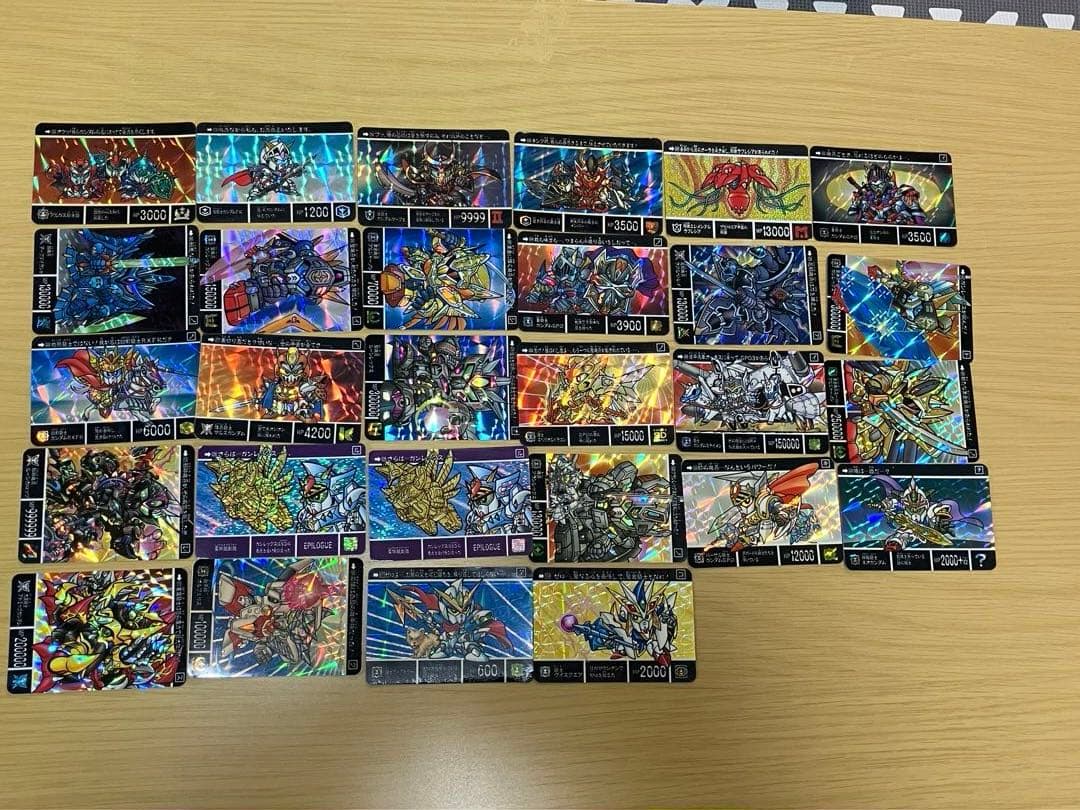 カードダス SDガンダム外伝 154枚まとめ売り　当時物