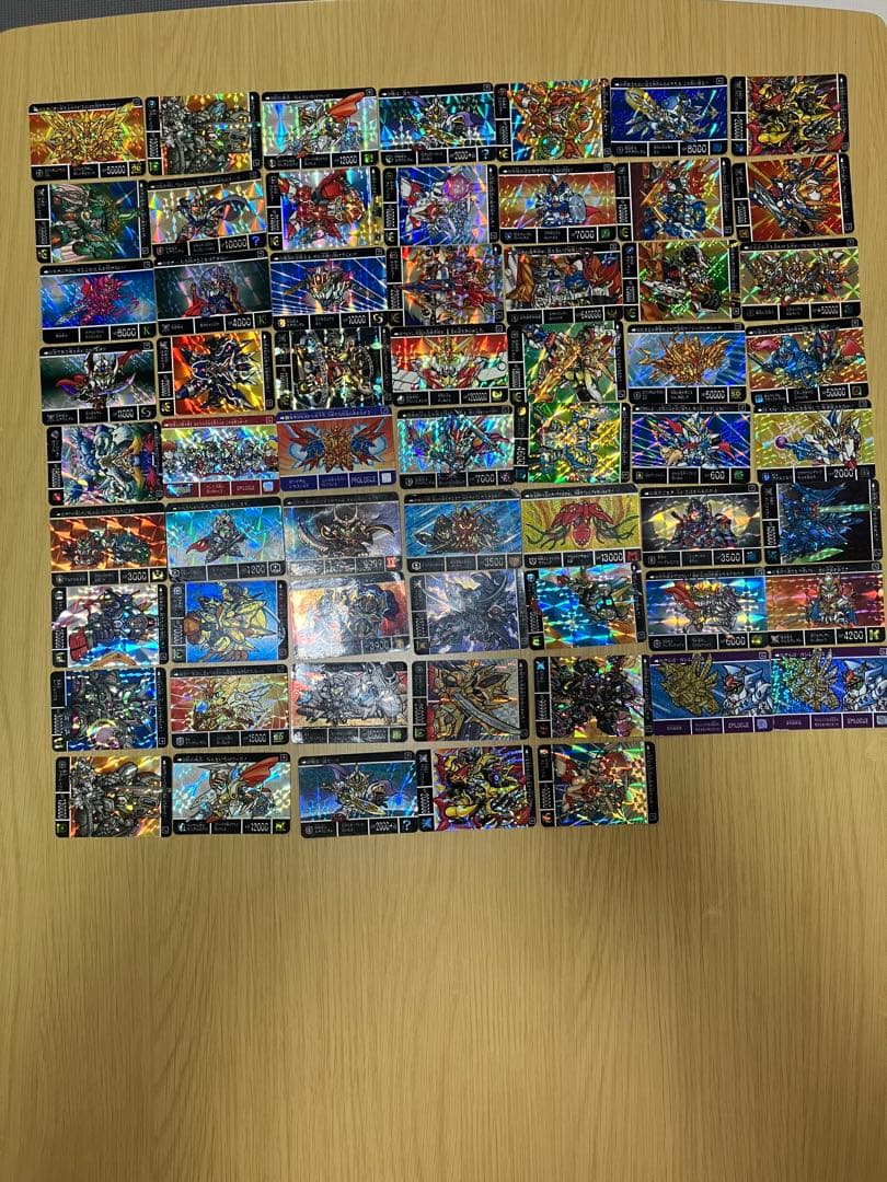 カードダス SDガンダム外伝 154枚まとめ売り　当時物