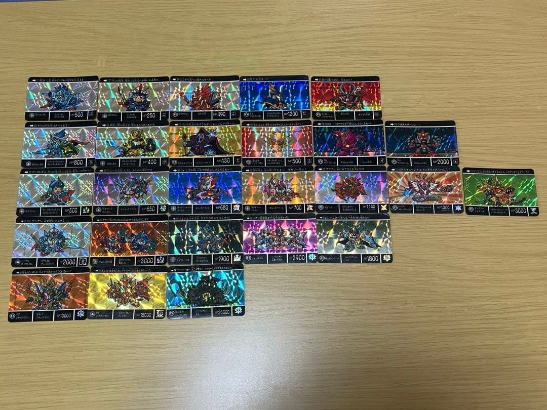 カードダス SDガンダム外伝 154枚まとめ売り　当時物