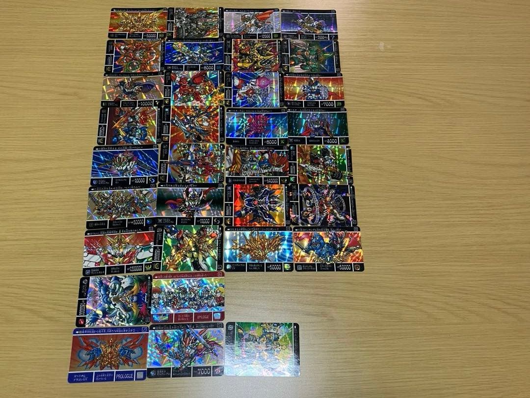 カードダス SDガンダム外伝 154枚まとめ売り　当時物