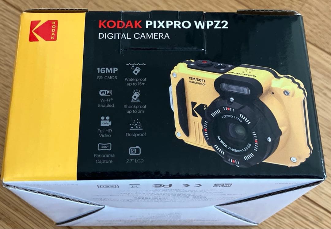 【新品未使用】　KODAKデジタルカメラ　PIXPRO WPZ2
