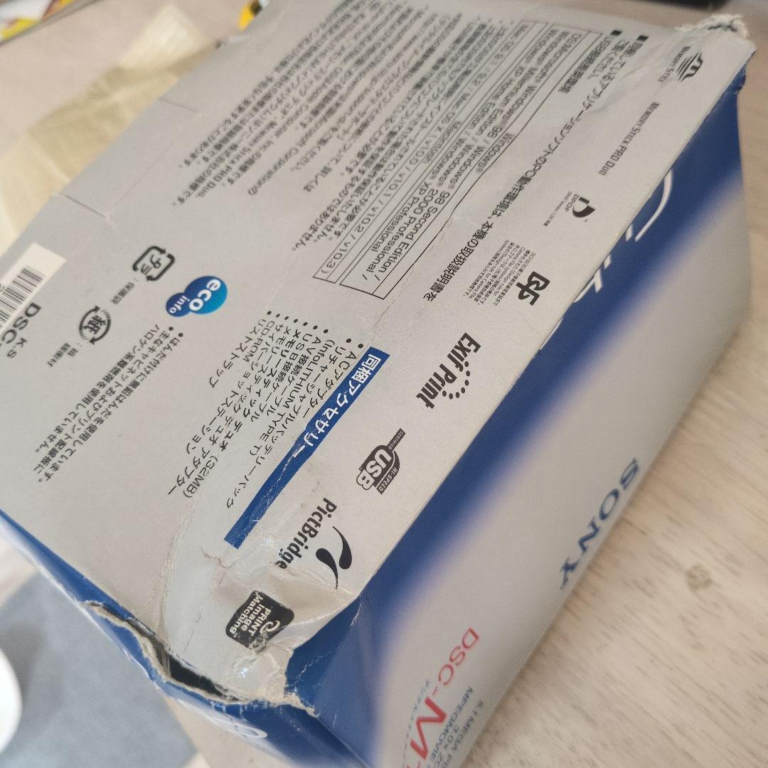 SONY Cyber-shot DSC-M1 本体と付属品